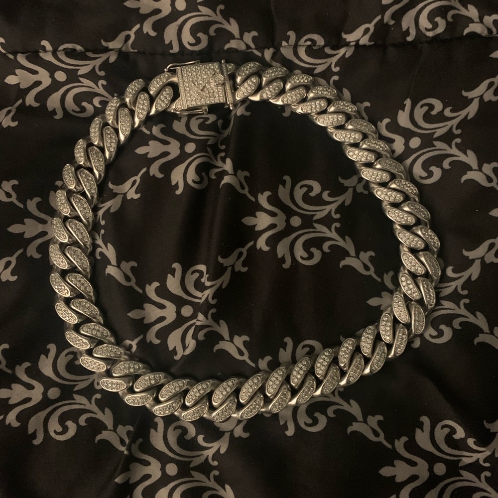Silver Cuban Link Chain